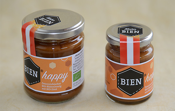 BeeHappy Honig Mischung mit einem Hauch Zimt - von Mr.Bien